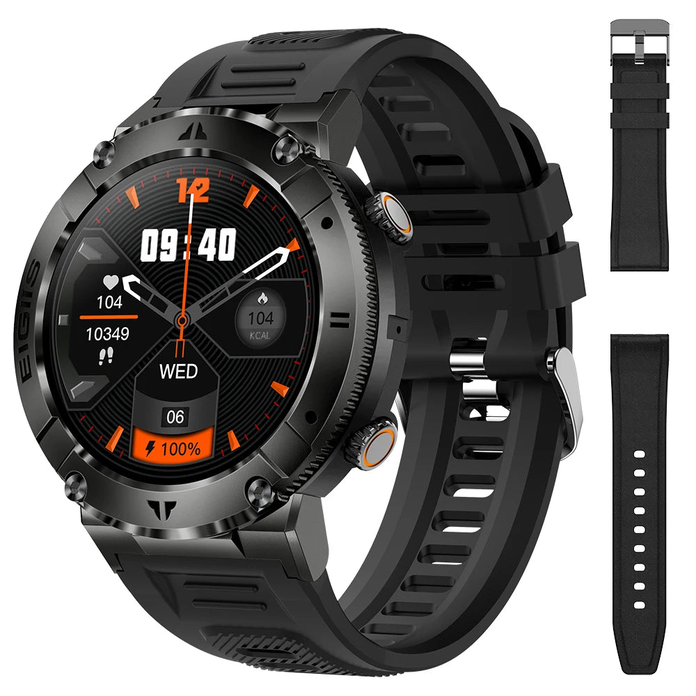 LaNikar Smart Watch Bluetooth Call Blood Pressure Fitness Tracker Waterproof