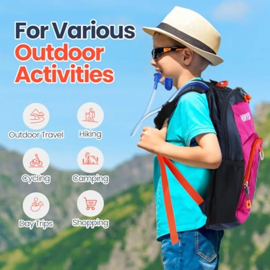 Hydration Backpack 1.5L Water Bladder For Hiking And Running