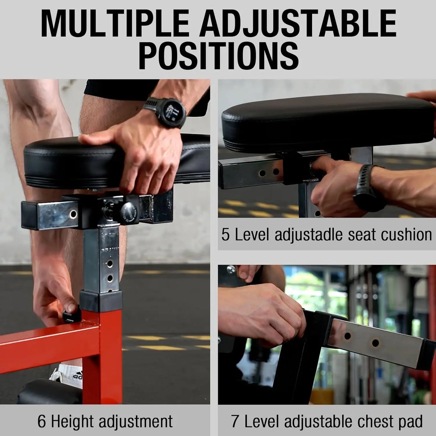 Plate Loaded Seated Row Machine With Independent Arms 400lb Capacity