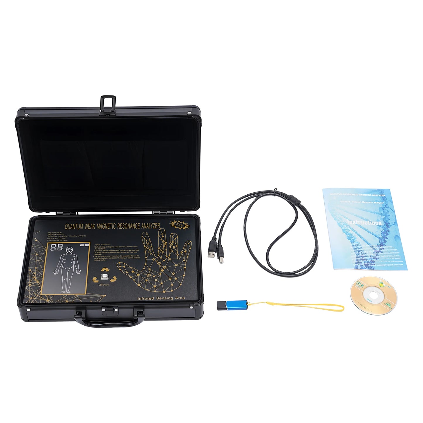 Bymaocar Quantum Health Analyzer Portable Wellness Scanner