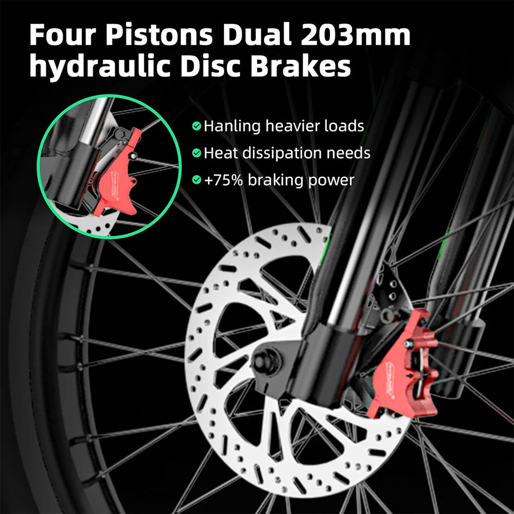 6000W Electric Dirt Bike With 60V 25Ah Battery Dual Suspension