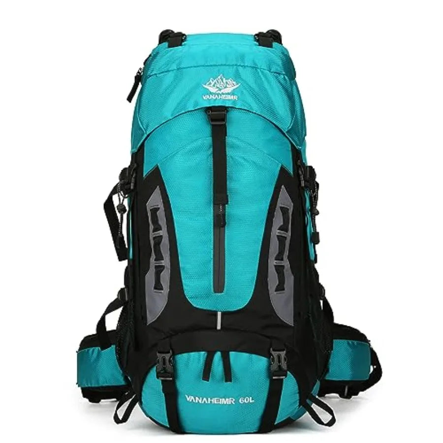 YFREAL Travel Hiking Backpack With Rain Cover, Water Resistant, Unisex