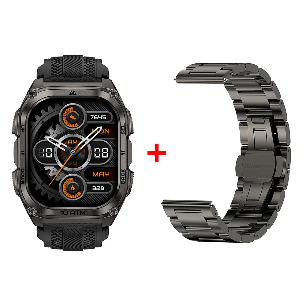 KOSPET Tank M4 Smart Watch With GPS And Offline Maps