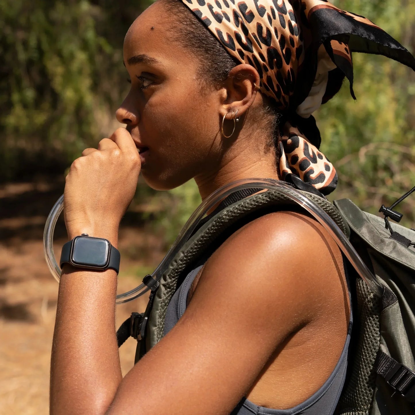 Hydration Backpack With Reservoir For Hiking And Outdoor Running