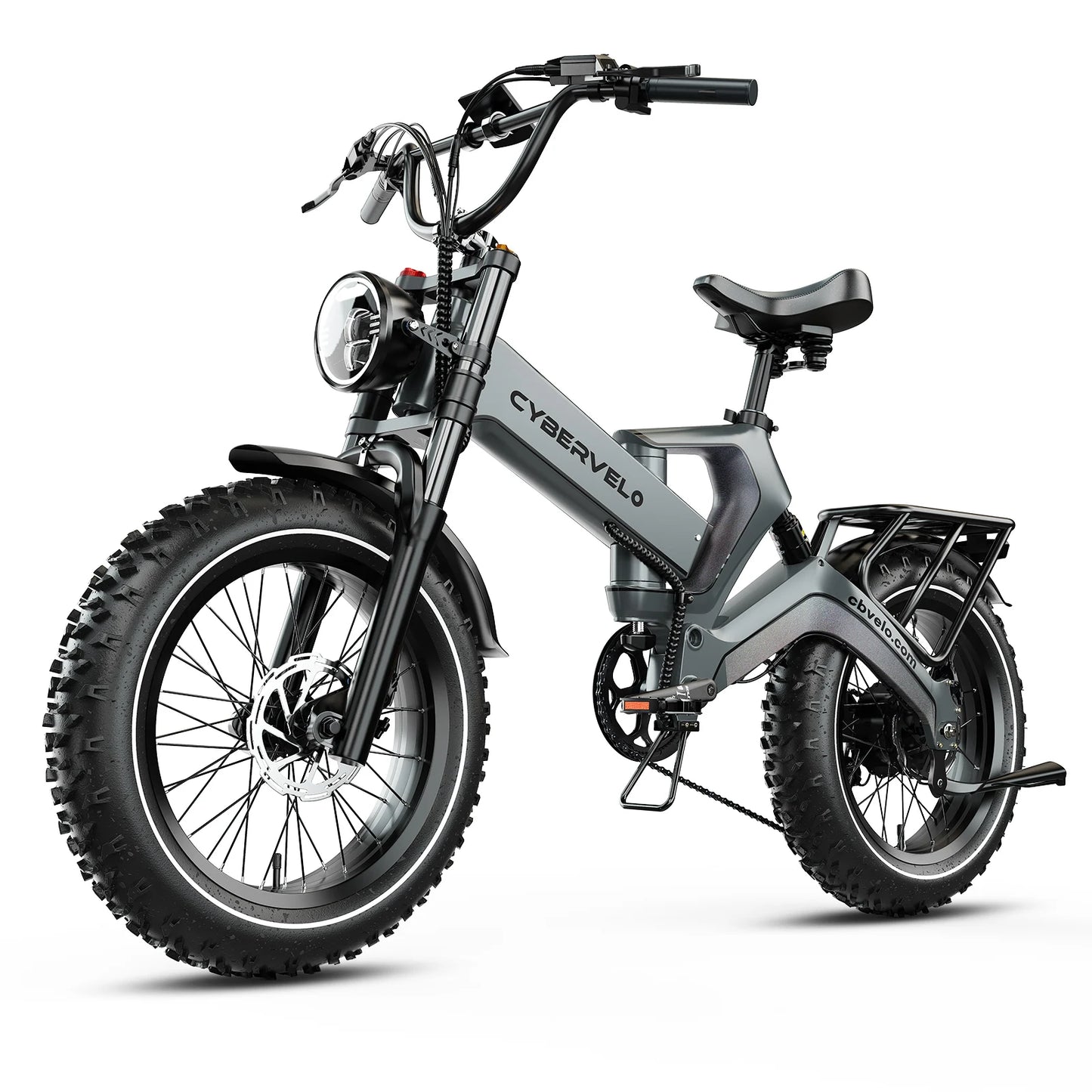 CYBERVELO EK6 Foldable Fat Tire Ebike With 2000W Motor