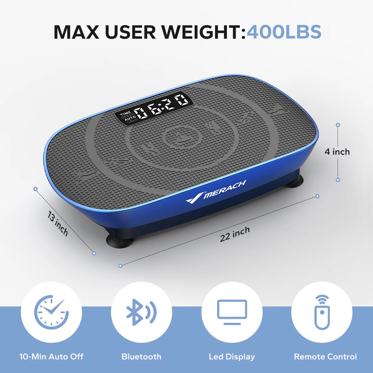 Merach Vibration Plate CV30 Whole Body Exercise Machine