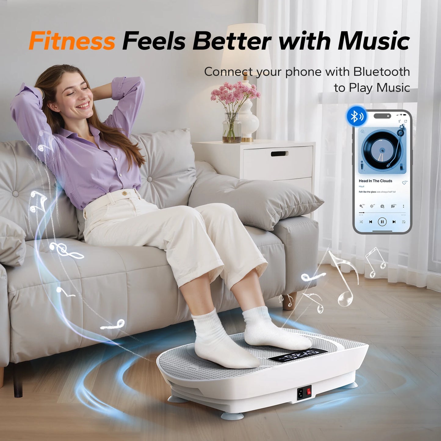Merach Vibration Plate CV30 Whole Body Exercise Machine