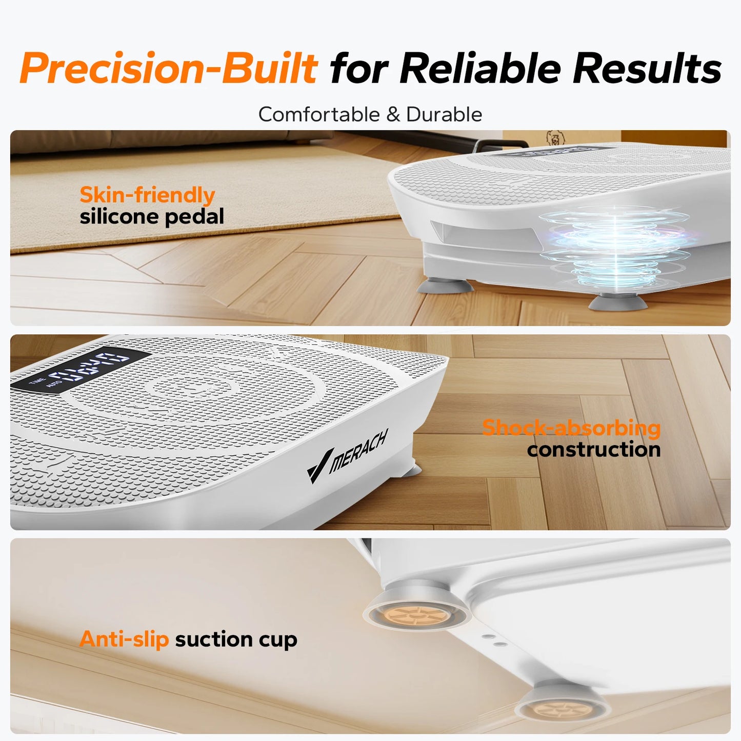 Merach Vibration Plate CV30 Whole Body Exercise Machine