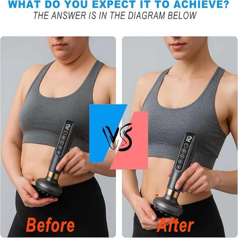 Full Body Cupping Scraping And Massaging Device With USB Power