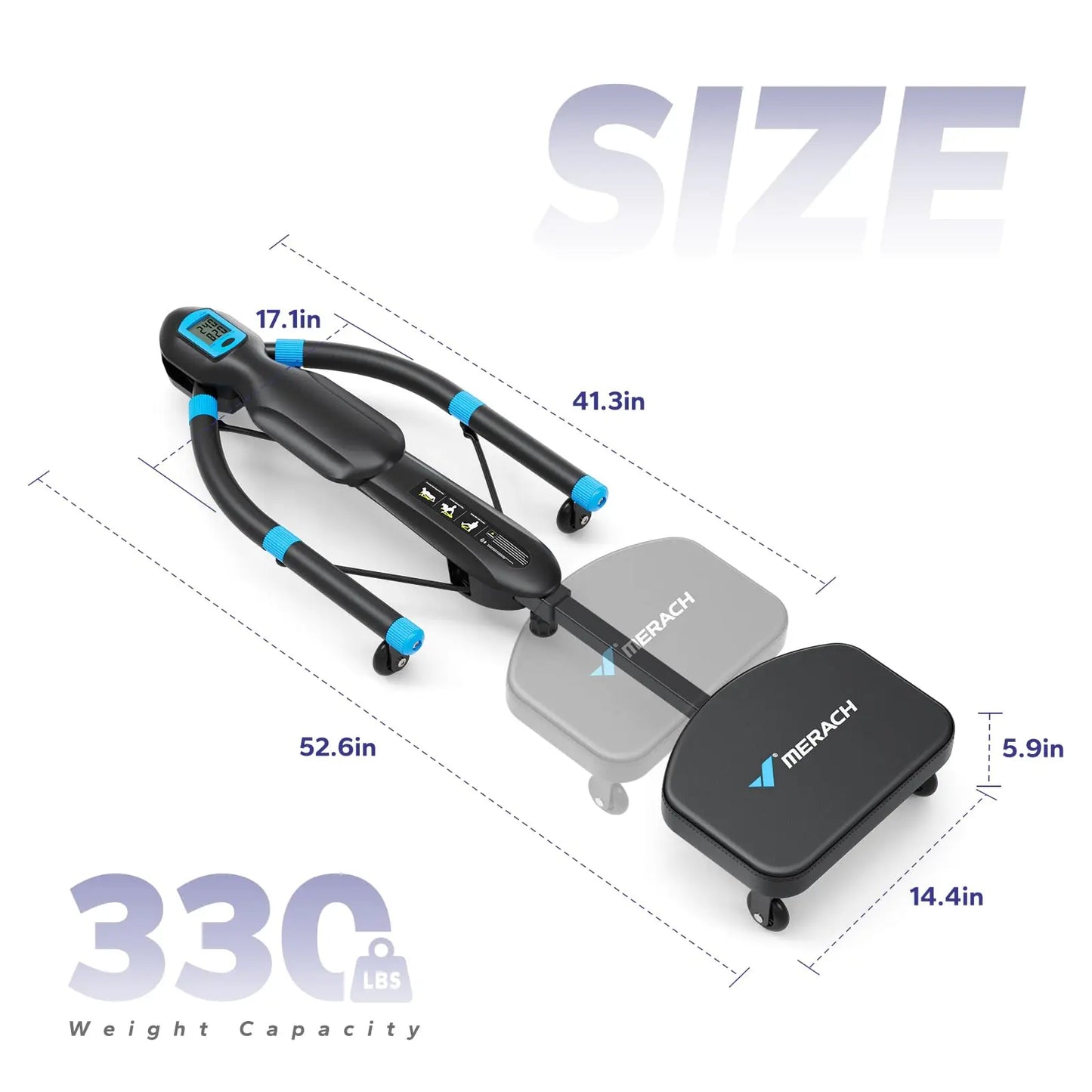 MERACH Core Trainers Ab Machines Rowing Machine Home Gym Equipment