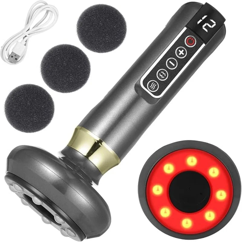 Full Body Cupping Scraping And Massaging Device With USB Power