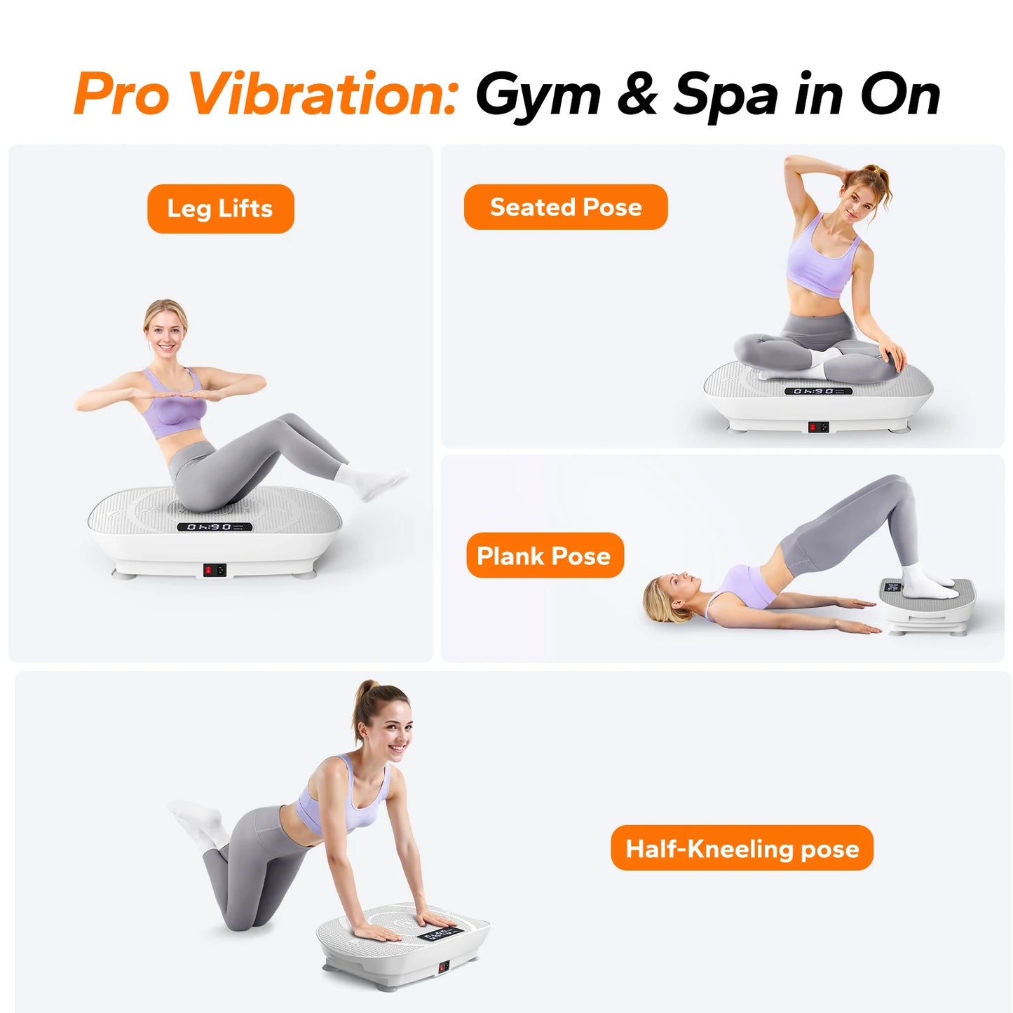Merach Vibration Plate CV30 Whole Body Exercise Machine