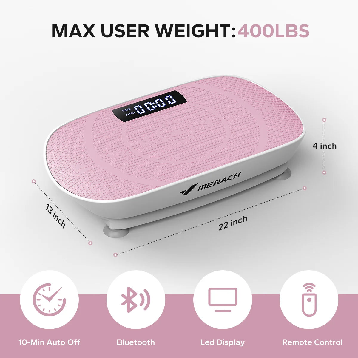 Merach Vibration Plate CV30 Whole Body Exercise Machine