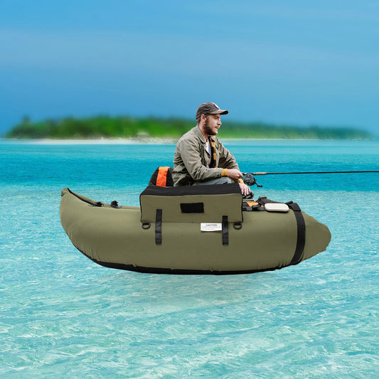 Inflatable Fishing Boat For Ocean Lake And River Fishing