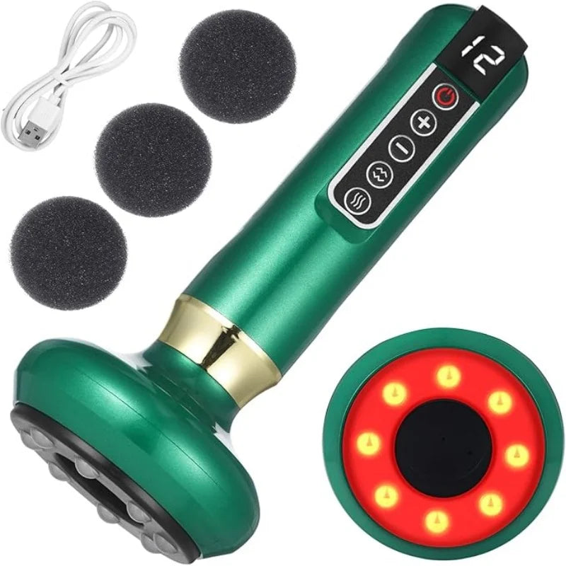 Full Body Cupping Scraping And Massaging Device With USB Power
