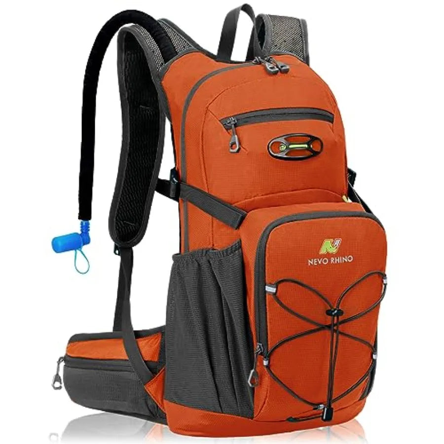 Hydration Backpack For Hiking Insulated Pack With Water Bladder