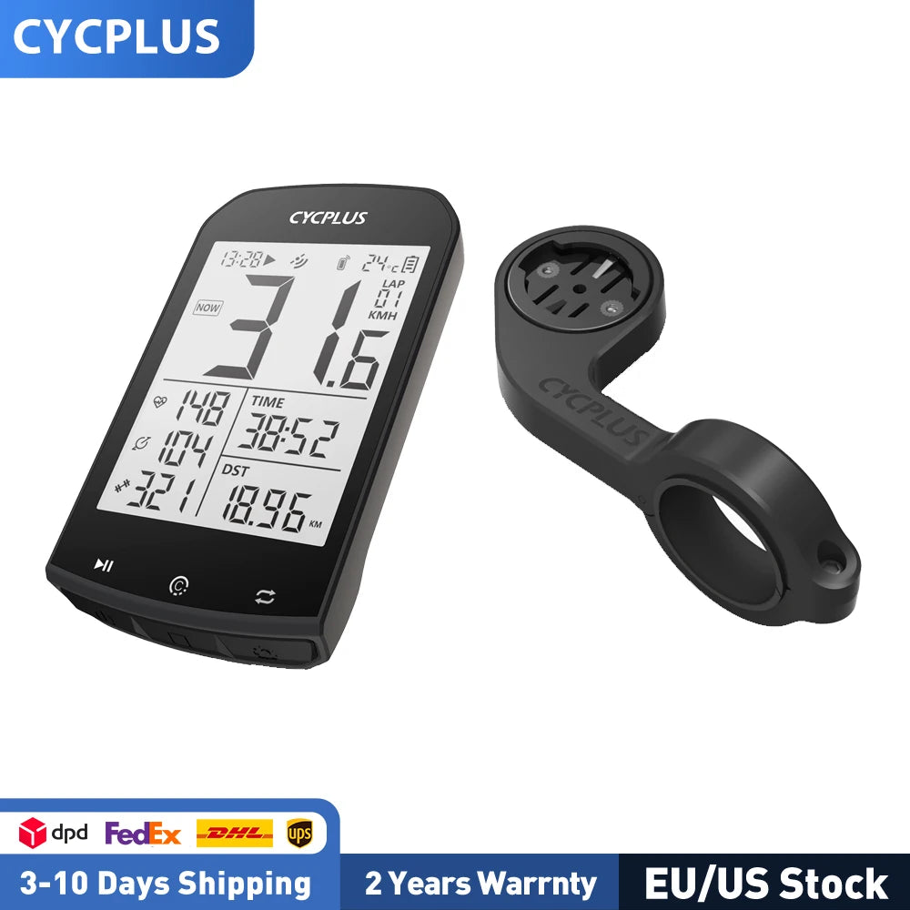 CYCPLUS M1+Z1 Cycling GPS Wireless Bike Computer With BLE