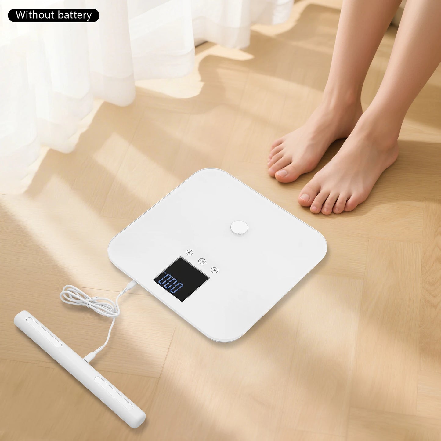 Intelligent Eight Electrode Body Fat Scale With App Connectivity