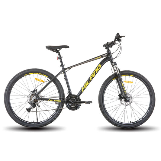 Hiland Aluminum Mountain Bike Hydraulic Disc Brakes With Lockout Suspension