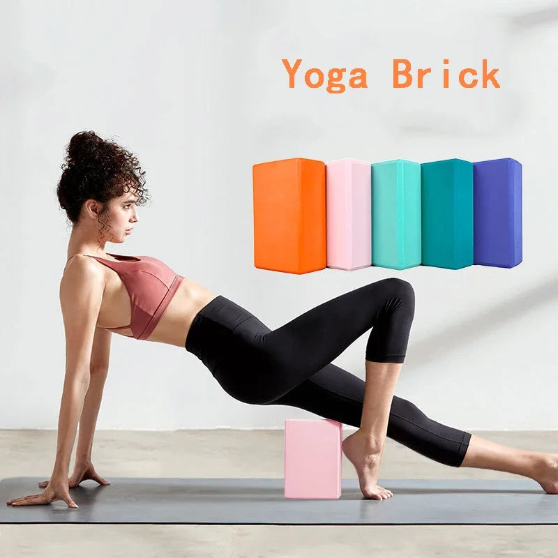 Foam EVA Yoga Blocks Set For Exercise And Stretching