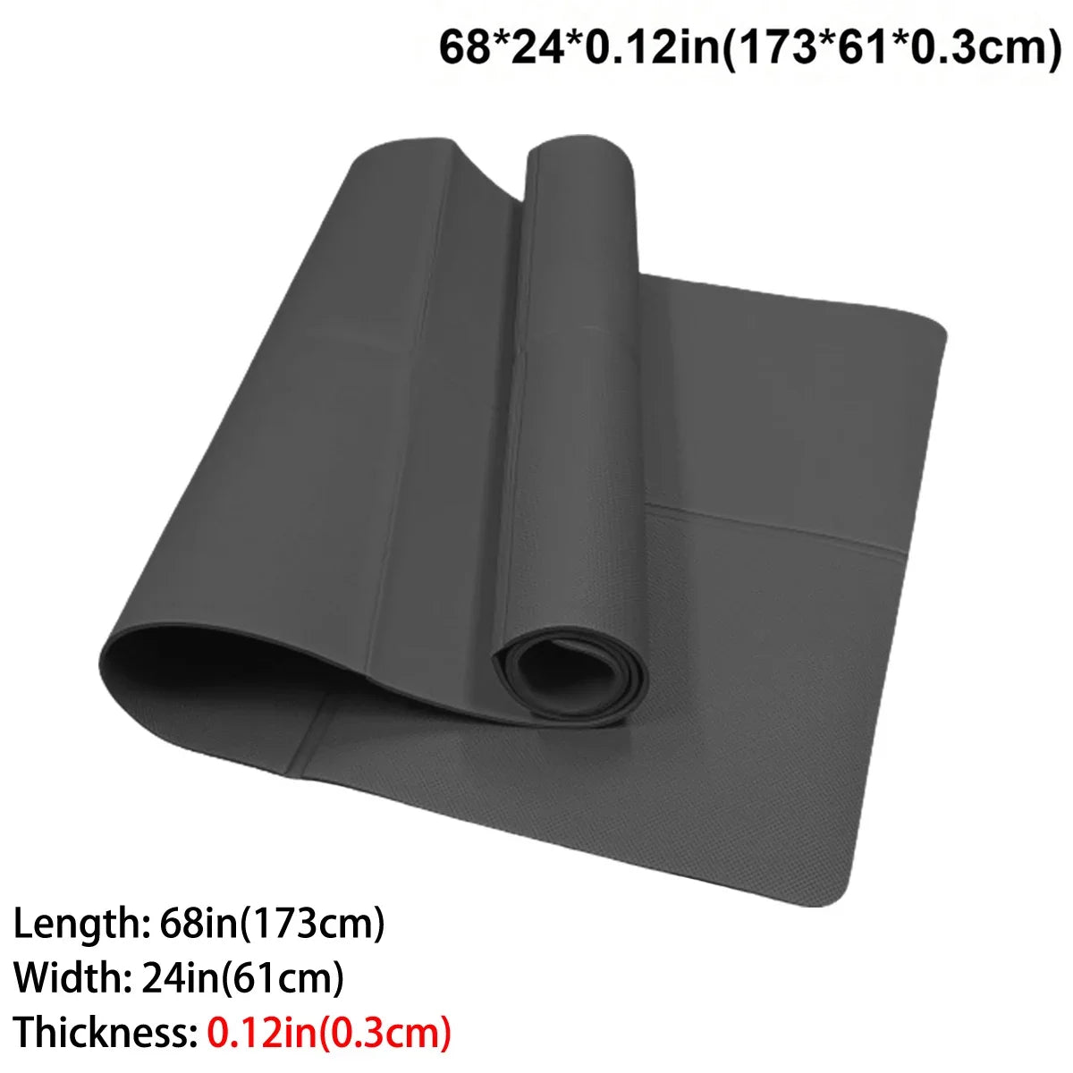 Eco Friendly Foldable Yoga Mat EVA For Travel And Workouts
