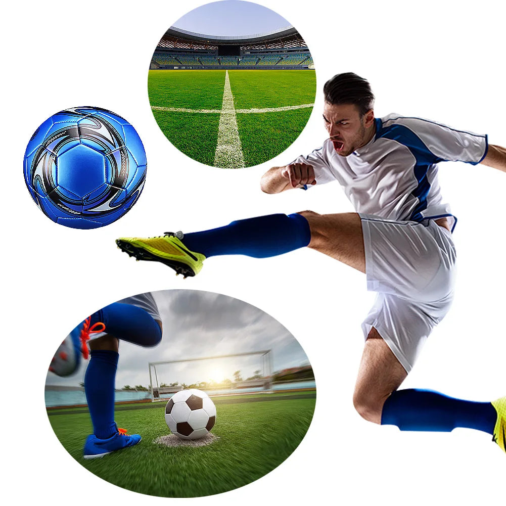 Shunmaii Waterproof Machine Stitched Football PVC Soccer Ball