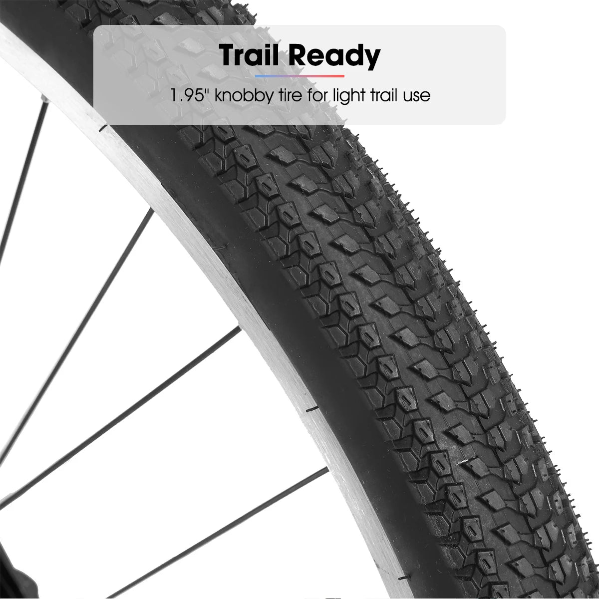 HILAND Mountain Bike For Men And Women 18 Speeds Steel