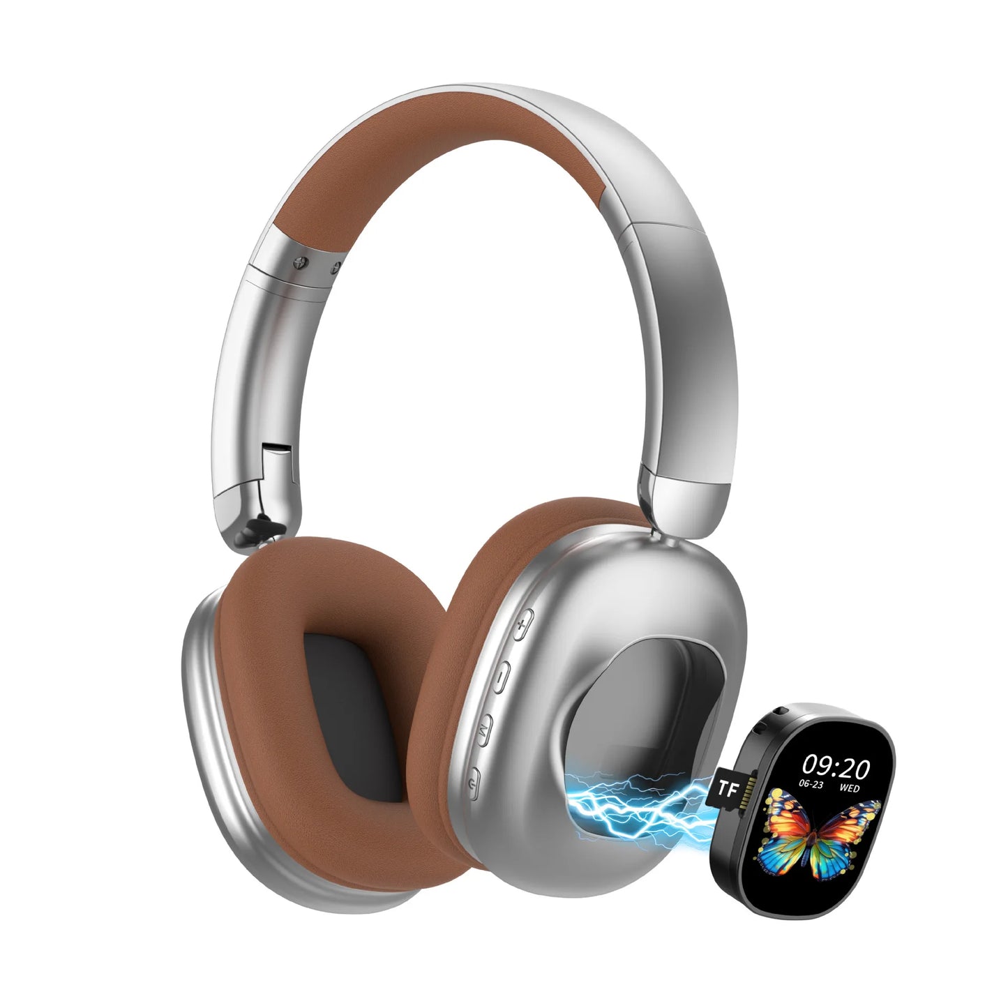 AKZ620BT Detachable Wireless Over-Ear Headphones With Microphone Battery Life