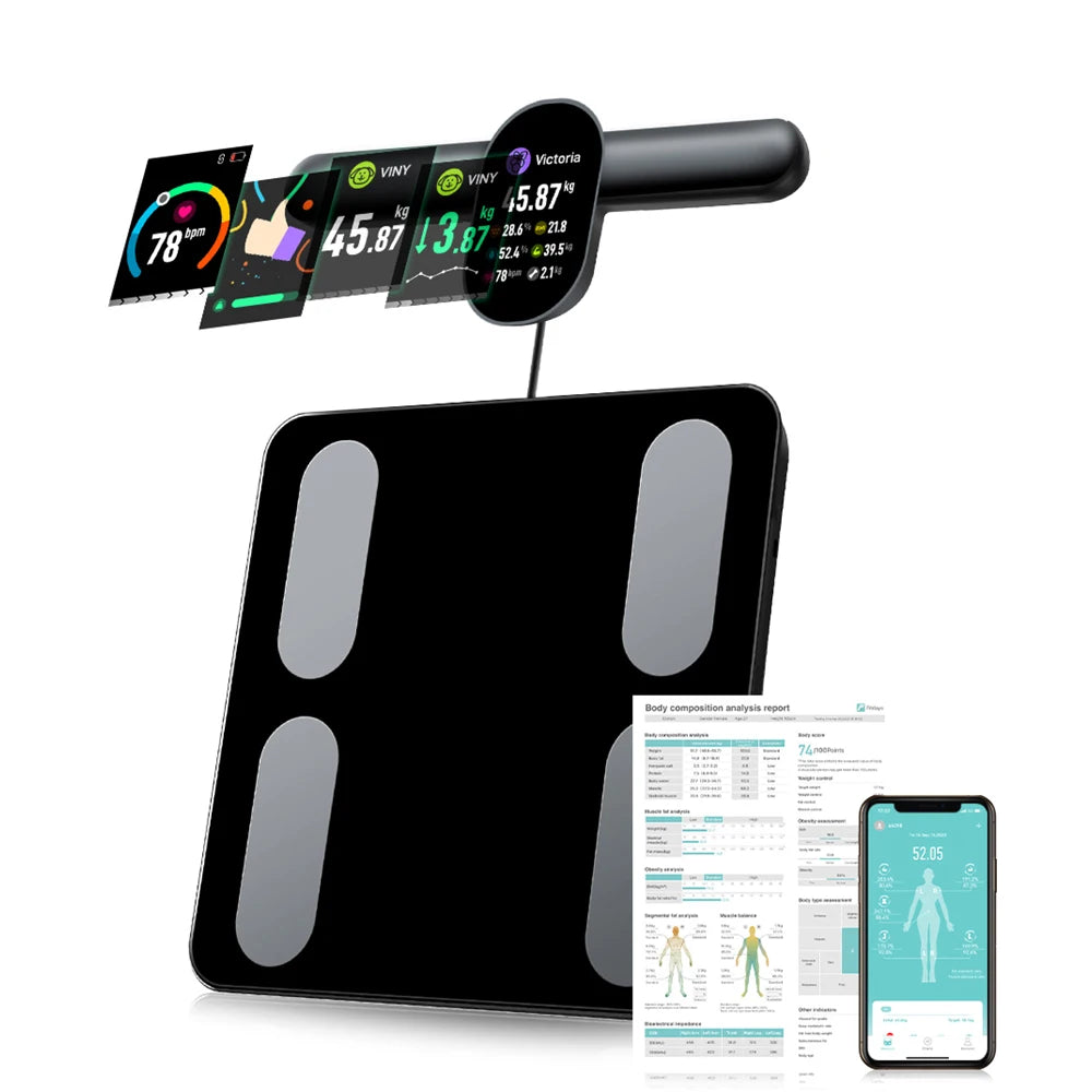 Smart Body Weight Scale With BMI And Body Fat Analysis