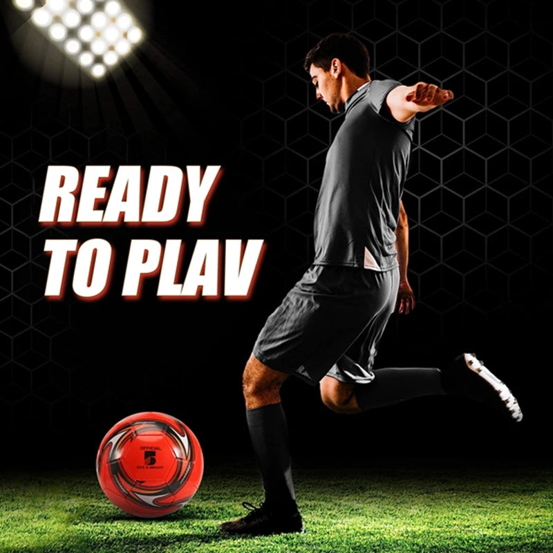 Professional Soccer Ball Official Training Football for Outdoor Use