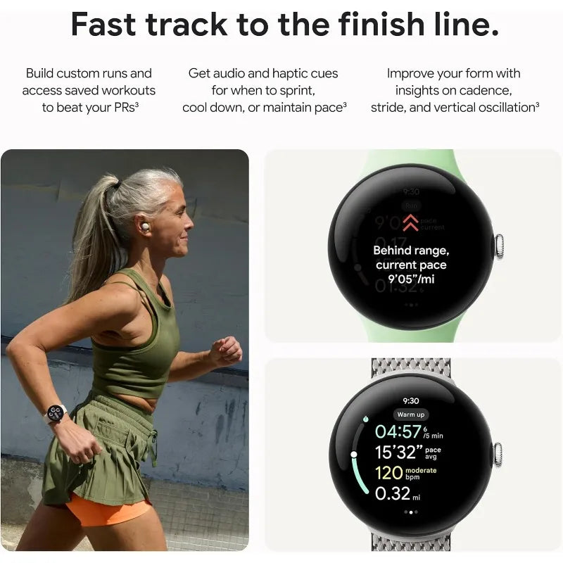 JHLU Pixel Watch 3 Smartwatch With Heart Rate Tracking