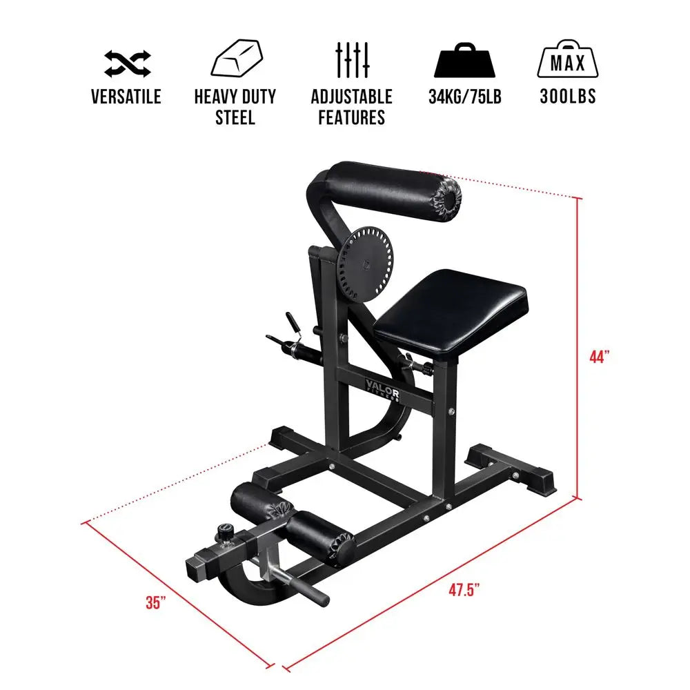 YTYIN Ab Crunch Back Machine Plate Loaded 200 Lb Capacity