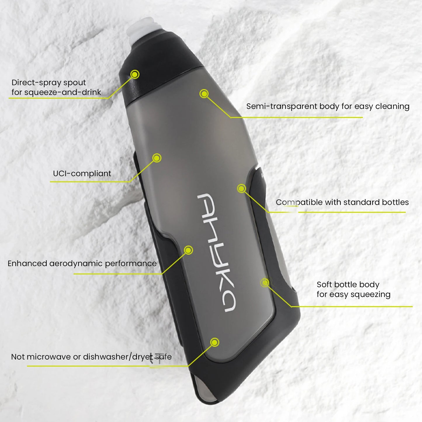 APWIKOGER Aerodynamic Water Bottle Bracket Set For Road MTB