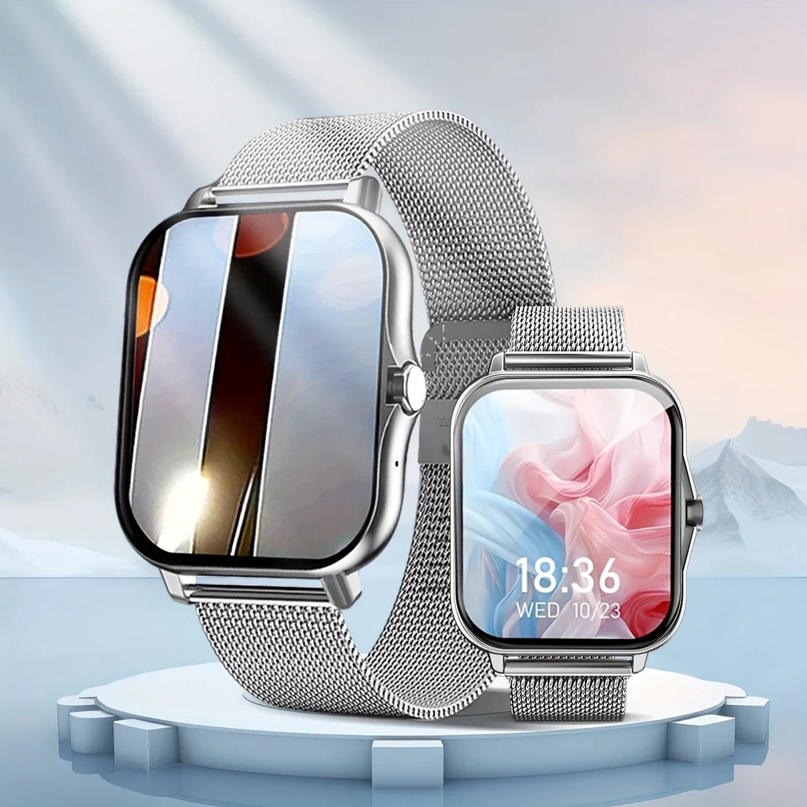 Odelettevcy Smartwatch With Wireless Calling And Notifications