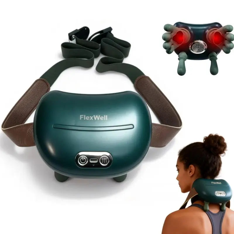 Shoulder Neck Massager With 4D Kneading And Heat Therapy