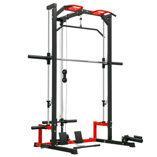 Smith Machine Multi Function Power Cage With Lat Pull Down