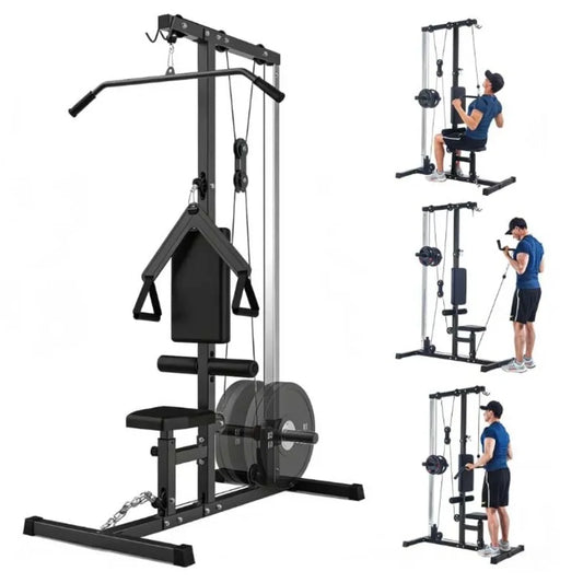 XMSJ Multi Functional Cable Machine With High Low Pulley