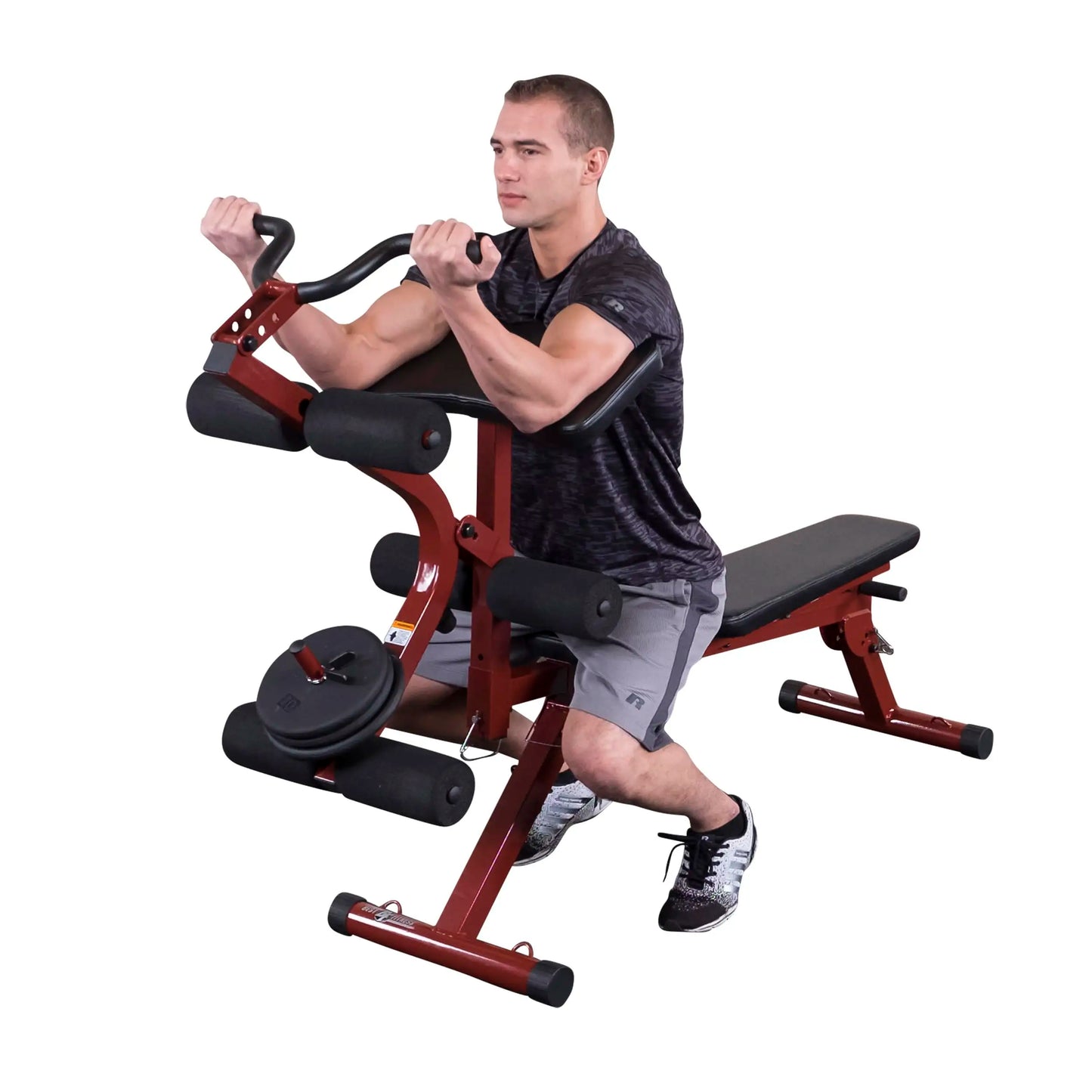 Best Fitness Flat Adjustable Weight Bench With Attachments