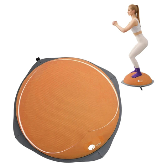 Home Balance Ball and Half Ball Trainer for Core Yoga Workout