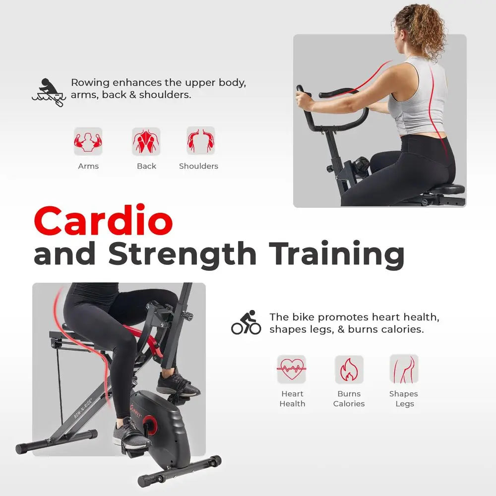 YTYIN RowNRide PRO Full Body Combo Squat Machine Resistance Band