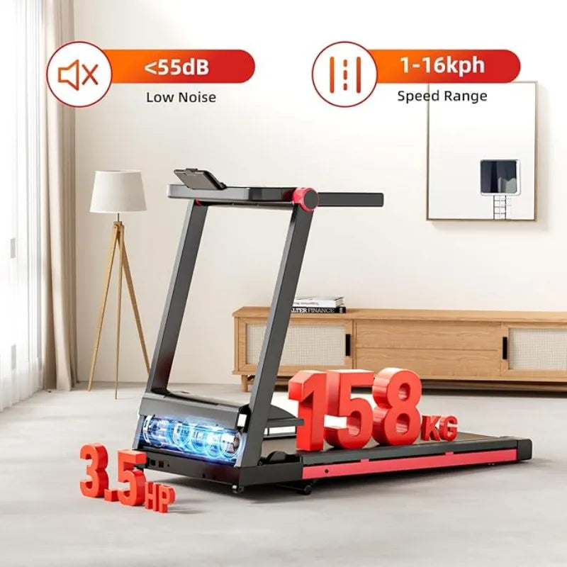 Superun 3.5 HP Treadmill With Incline And Foldable Running Machine