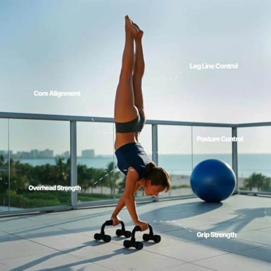 Push Up Handles Parallettes For Home Workout Calisthenics