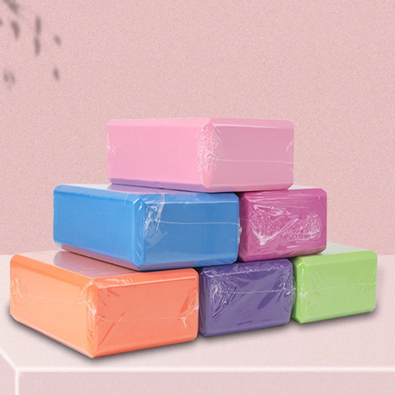 Foam EVA Yoga Blocks Set For Exercise And Stretching