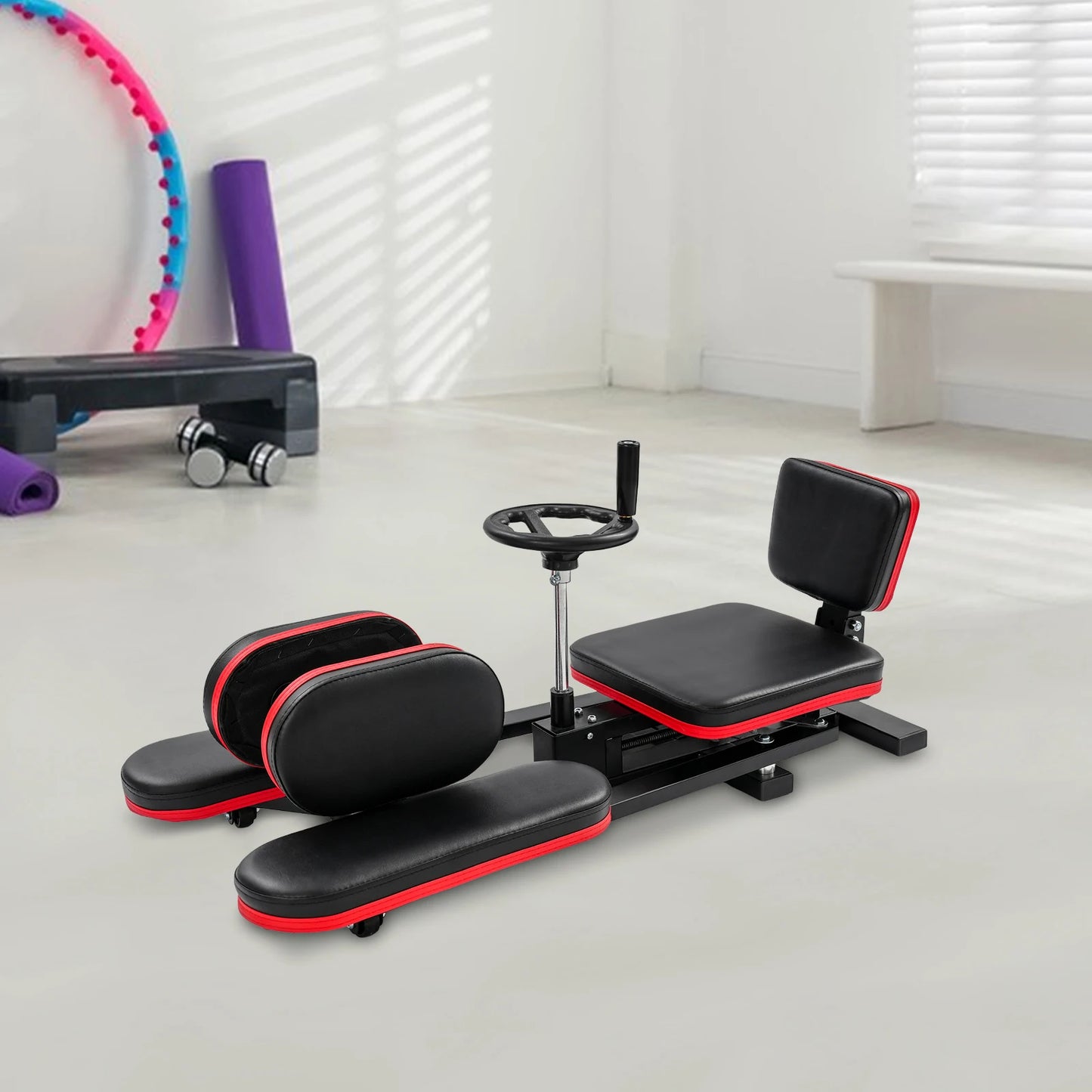 Leg Stretcher Training Machine 180 Degree Adjustable Fitness Trainer 120kg