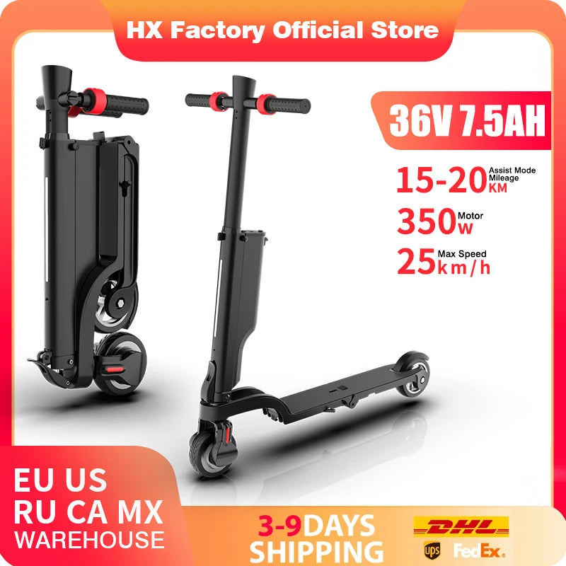 HX X6 Foldable Electric Scooter For Adults