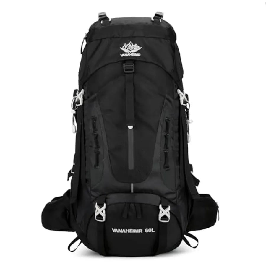 YFREAL Travel Hiking Backpack With Rain Cover, Water Resistant, Unisex