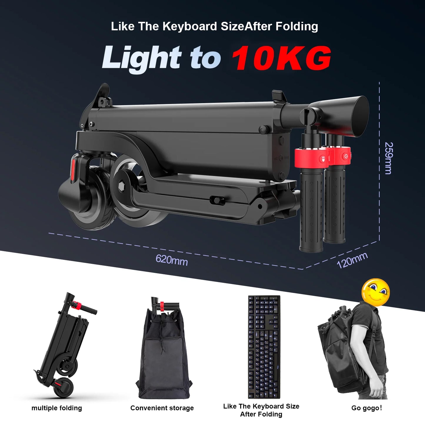 HX X6 Foldable Electric Scooter For Adults