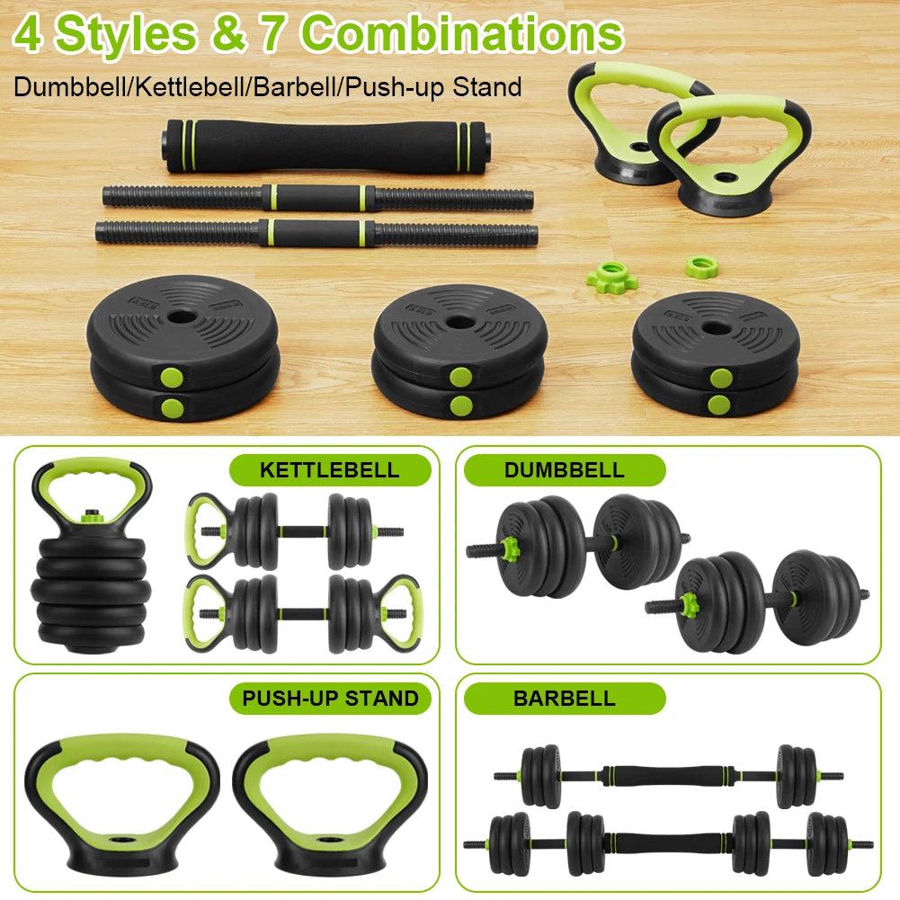 TWISTER.CK Adjustable Dumbbells 44/66/88 Lbs Four-in-One Set