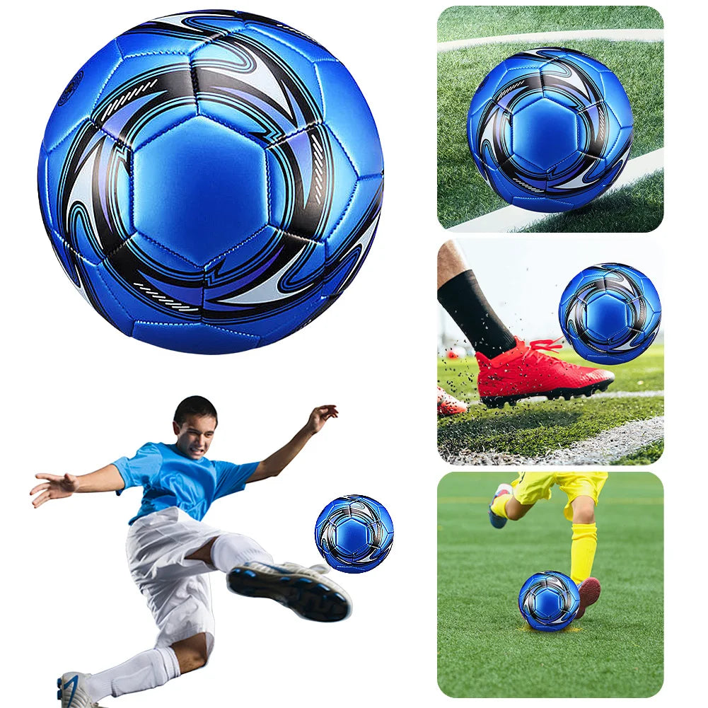 Shunmaii Waterproof Machine Stitched Football PVC Soccer Ball