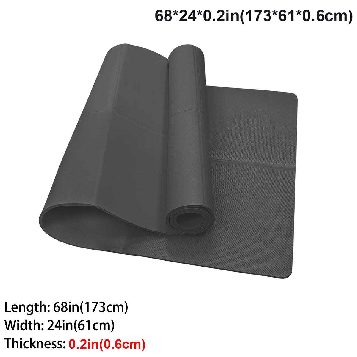 Eco Friendly Foldable Yoga Mat EVA For Travel And Workouts